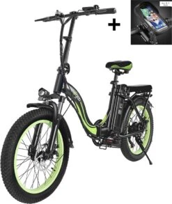 Merkloos Windgoo E20 Urban- Elektrische Fiets - E-bike - 20Inch - 12.5Ah - APP - Fat Tire - 7 Speed Shimano -Fiets Verkoop Winkel 1010x1200