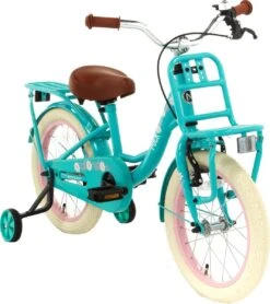 Nogan Puck - Kinderfiets - Meisjesfiets - 12 Inch - Turquoise -Fiets Verkoop Winkel 1067x1200