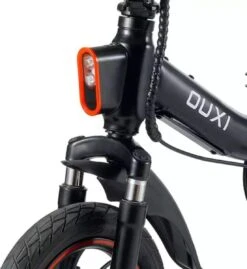 OUXI - V5 - 16 Inch - Elektrische Fiets - E Bike - Elektrische Vouwfiets - APP IOS/ Android - 500W Motor - 15Ah Lithuim Ion Batterij - Zwart -Fiets Verkoop Winkel 1103x1200
