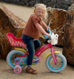 Volare Peppa Pig Kinderfiets - Meisjes - 12 Inch - Roze -Fiets Verkoop Winkel 1120x1200