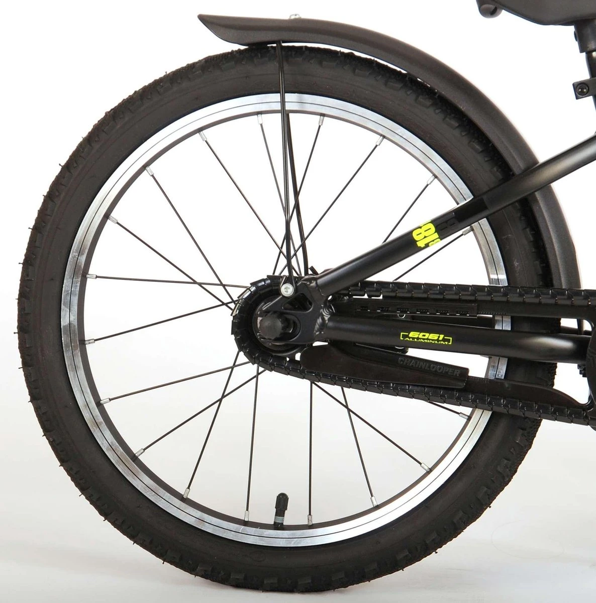 Volare Blaster Kinderfiets - Jongens - 18 Inch - Zwart Geel Groen - Prime Collection 15 Volare Blaster Kinderfiets - Jongens - 18 Inch - Zwart Geel Groen - Prime Collection - Afbeelding 15