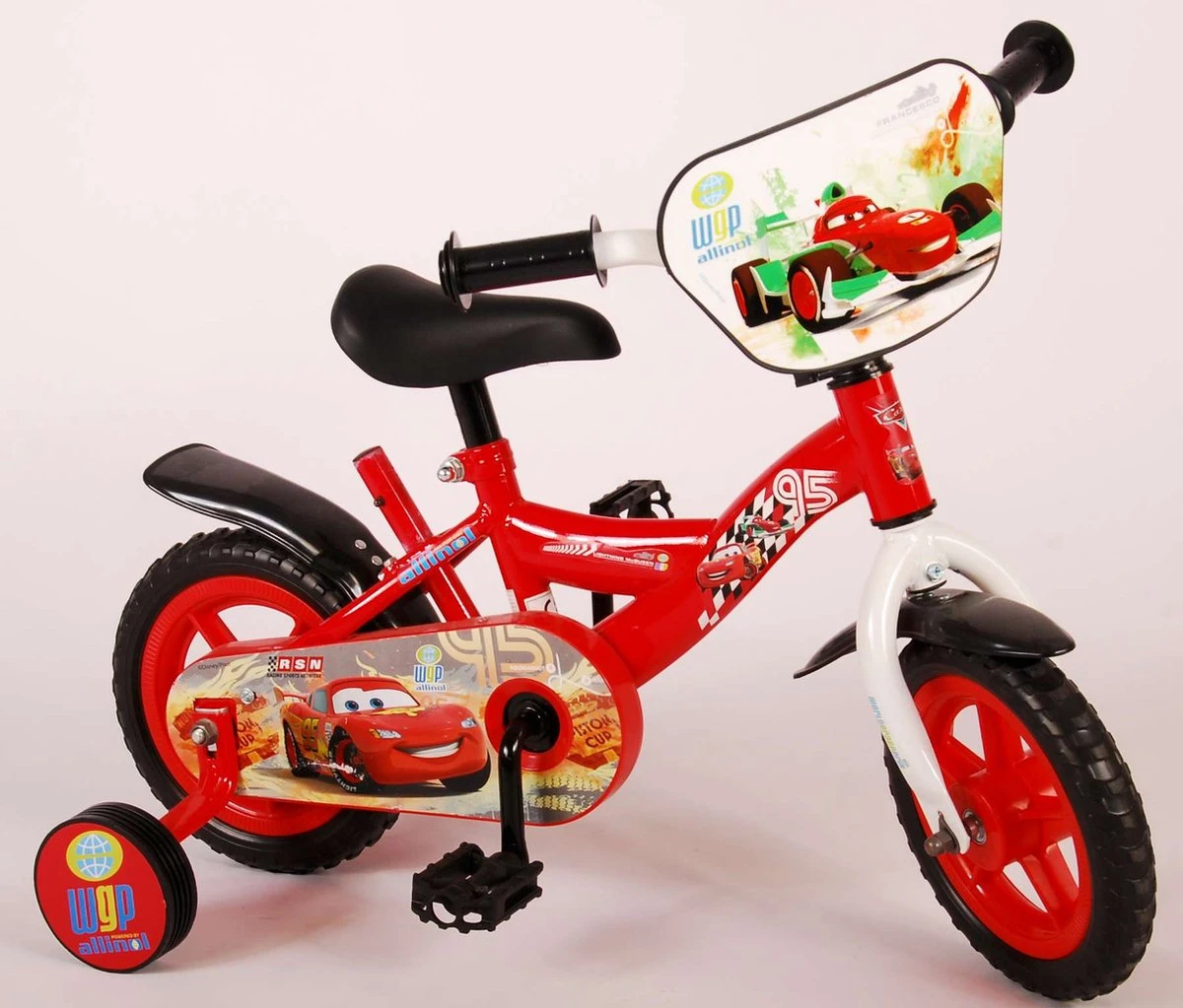 Disney Cars Kinderfiets - Jongens - 10 Inch - Rood - Doortrapper 13 Disney Cars Kinderfiets - Jongens - 10 Inch - Rood - Doortrapper - Afbeelding 13