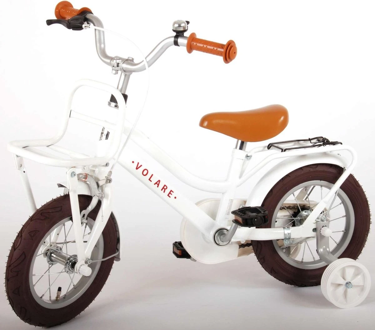 Volare Liberty Kinderfiets - Meisjes - 12 Inch - Wit - 95% Afgemonteerd 12 Volare Liberty Kinderfiets - Meisjes - 12 Inch - Wit - 95% Afgemonteerd - Afbeelding 12