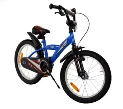 2Cycle Biker Kinderfiets - 18 Inch - Blauw - Jongensfiets -Fiets Verkoop Winkel 1200x1065 1