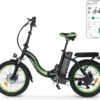 Merkloos Windgoo E20 Urban- Elektrische Fiets - E-bike - 20Inch - 12.5Ah - APP - Fat Tire - 7 Speed Shimano