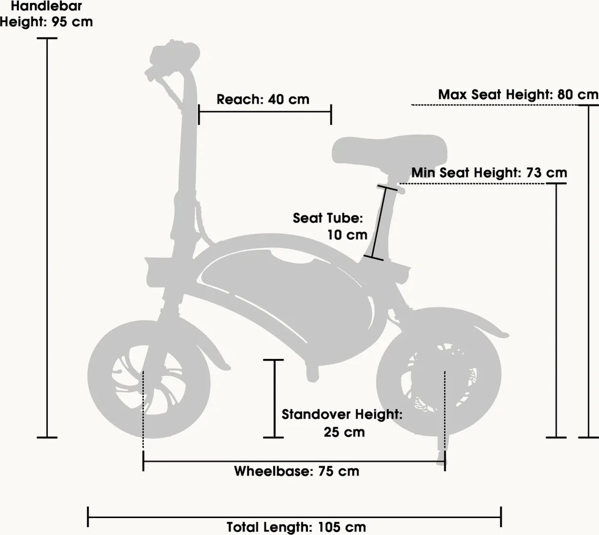 Windgoo - B3 Elektrische Long-Range E-Bike Met Trappers - E-bike - 25Km / H - Zwart 9 Windgoo - B3 Elektrische Long-Range E-Bike Met Trappers - E-bike - 25Km / H - Zwart - Afbeelding 9