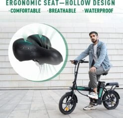 HITWAY Elektrische Fiets Met 36V 7.5Ah Verwijderbare Batterij, Bereik Tot 75 Km Lange Afstand Elektrische Fiets 16 Inch, 250W Achtermotor E-Citybike Holland Bike -Fiets Verkoop Winkel 1200x1153