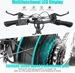 HITWAY Elektrische Fiets Voor Volwassenen | Ebikes Fietsen Stadsfiets | 250W 36V Motor | 7 VERSNELLINGSSYSTEE | 26 Inch - Wit -Fiets Verkoop Winkel 1200x1158