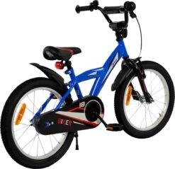 2Cycle Biker Kinderfiets - 18 Inch - Blauw - Jongensfiets -Fiets Verkoop Winkel 1200x1159