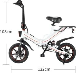 OUXI - V5 - 16 Inch - Elektrische Fiets - E Bike - Elektrische Vouwfiets - APP IOS/ Android - 500W Motor - 15Ah Lithuim Ion Batterij - Zwart -Fiets Verkoop Winkel 1200x1160 5