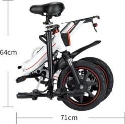 OUXI - V5 - 16 Inch - Elektrische Fiets - E Bike - Elektrische Vouwfiets - APP IOS/ Android - 500W Motor - 15Ah Lithuim Ion Batterij - Zwart -Fiets Verkoop Winkel 1200x1191