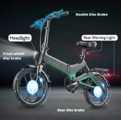 HITWAY Elektrische Fiets - Opvouwbare E-bike - 16 Inch-250W-2023 Model 13 HITWAY Elektrische Fiets - Opvouwbare E-bike - 16 Inch-250W-2023 Model -Fiets Verkoop Winkel 1200x1192 1