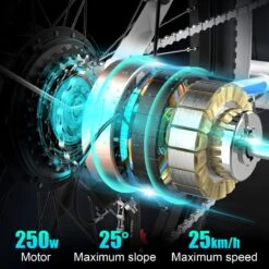 Hitway Elektrische Fiets | E-bike Damesfiets | 26 Inch | 250W Motor | Wit 10 Hitway Elektrische Fiets | E-bike Damesfiets | 26 Inch | 250W Motor | Wit -Fiets Verkoop Winkel 1200x1200 101