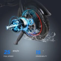 Merkloos Windgoo - B3 Pro V2 - Elektrische Long-Range E-Bike Met Trappers - E-bike - 25Km / H - Zwart -Fiets Verkoop Winkel 1200x1200 106