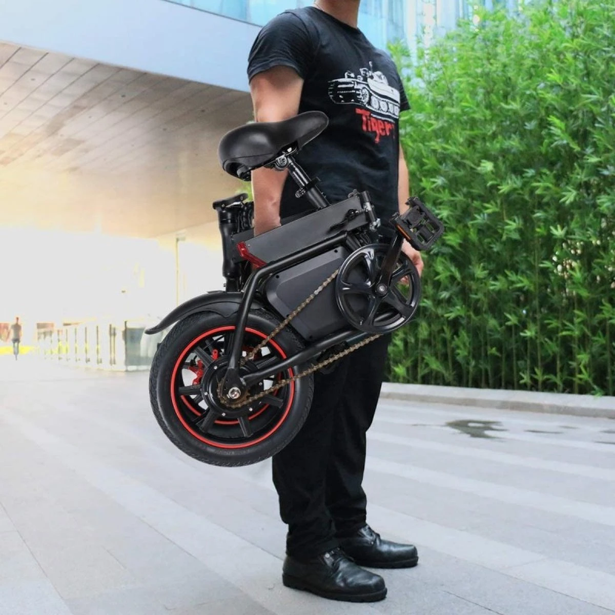 Windgoo B-20 Elektrische Vouwfiets - Snelheid 20 Km/h - 15 Km Bereik - Schijfremmen 7 Windgoo B-20 Elektrische Vouwfiets - Snelheid 20 Km/h - 15 Km Bereik - Schijfremmen - Afbeelding 7