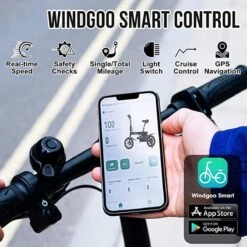 Windgoo B20 V3 - Elektrische Vouwfiets - E Bike - 250W 7.8Ah Batterij - APP IOS Android - 14 Inch - 25 KM/H - Zwart 27 Windgoo B20 V3 - Elektrische Vouwfiets - E Bike - 250W 7.8Ah Batterij - APP IOS Android - 14 Inch - 25 KM/H - Zwart -Fiets Verkoop Winkel 1200x1200 126