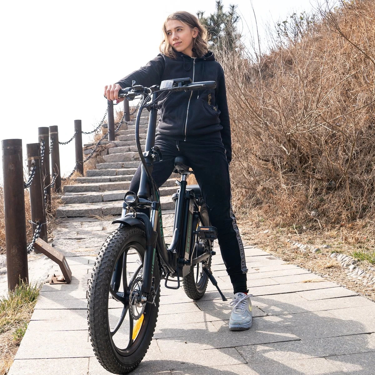 HITWAY Elektrische Fiets - E-Bike - 11,2Ah - 250 W - 20 Inch Fatbike 6 HITWAY Elektrische Fiets - E-Bike - 11,2Ah - 250 W - 20 Inch Fatbike - Afbeelding 6
