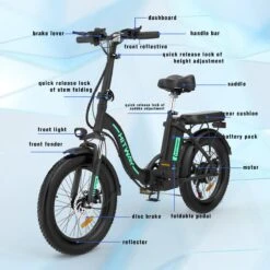 HITWAY Elektrische Fiets - E-Bike - 20 Inch Fatbike - 250 W- Shimano 7 Versnellingen -Fiets Verkoop Winkel 1200x1200 30
