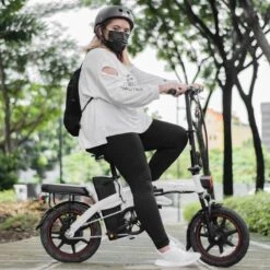 F-Wheel DYU A5 - Elektrische Vouwfiets - E Bike - 14 Inch - 7.5 Ah - 25km/u - Zwart -Fiets Verkoop Winkel 1200x1200 41