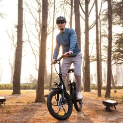 HITWAY E-Bike Elektrische Fiets 20 Inch Fat Tire E-Bicycle Vouwfiets, 250 W, 11,2 Ah Accu, Max. Bereik Tot 35-90 Km, Offroad-mountainbike Met Shimano 7-versnellingen, City EBike Met Slot,Groen Zwart -Fiets Verkoop Winkel 1200x1200 67