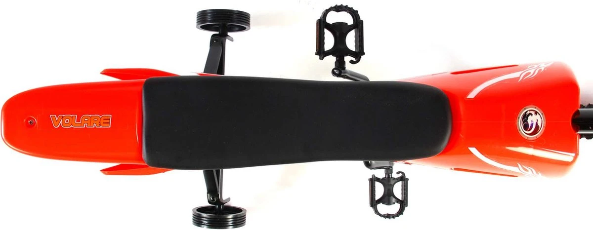 Volare Motorbike Kinderfiets - Jongens - 16 Inch - Oranje - 95% Afgemonteerd 4 Volare Motorbike Kinderfiets - Jongens - 16 Inch - Oranje - 95% Afgemonteerd - Afbeelding 4