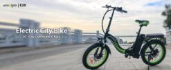 Merkloos Windgoo E20 Urban- Elektrische Fiets - E-bike - 20Inch - 12.5Ah - APP - Fat Tire - 7 Speed Shimano -Fiets Verkoop Winkel 1200x492