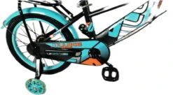 Kinderfiets - 16 Inch Kinderfiets -vanaf 4-7 Jaar Jongens En Meisjes Fietsen - Terugtrap -Rem -Stabilisatoren（2 Zijwieltjes）- Mandje - Achterbank - Groen -Fiets Verkoop Winkel 1200x663 1