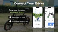 Merkloos Windgoo B20 PRO - E Bike - Elektrische Fiets - 16 Inch - 250W - 7.8Ah Batterij - Max. 25km/u - Zwart - Incl. GSM Houder -Fiets Verkoop Winkel 1200x674 5