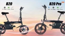 Merkloos Windgoo B20 PRO - E Bike - Elektrische Fiets - 16 Inch - 250W - 7.8Ah Batterij - Max. 25km/u - Zwart - Incl. GSM Houder -Fiets Verkoop Winkel 1200x674 6