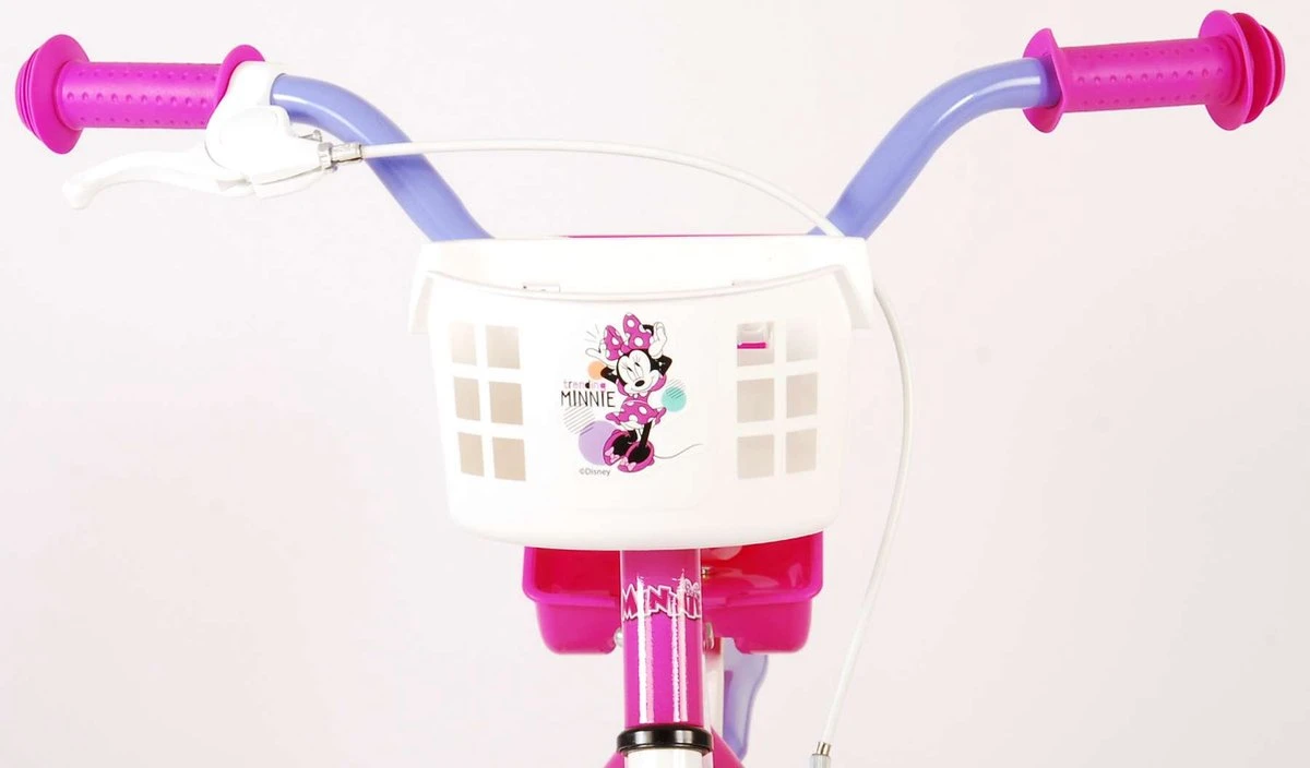 Disney Minnie Cutest Ever! Kinderfiets - Meisjes - 16 Inch - Roze 11 Disney Minnie Cutest Ever! Kinderfiets - Meisjes - 16 Inch - Roze - Afbeelding 11