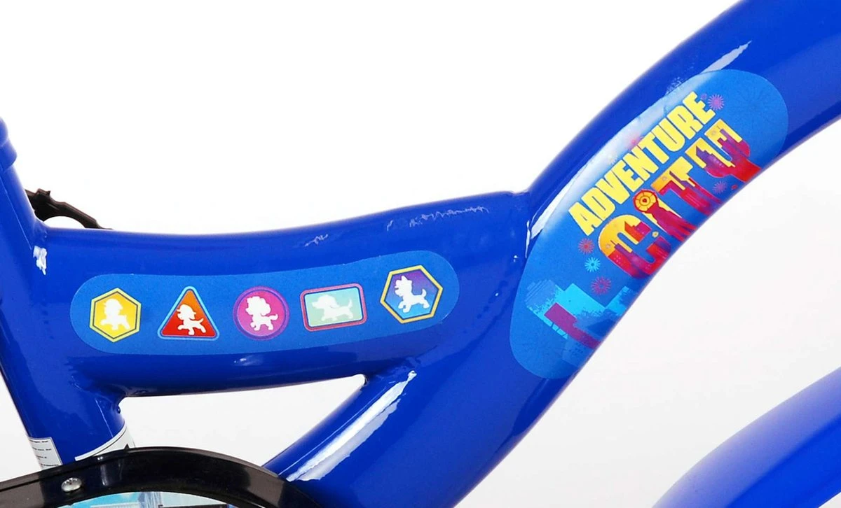 Nickelodeon Paw Patrol The Movie Kinderfiets - Jongens - 10 Inch - Blauw - Doortrapper 2 Nickelodeon Paw Patrol The Movie Kinderfiets - Jongens - 10 Inch - Blauw - Doortrapper - Afbeelding 2