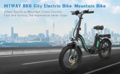 HITWAY E Bike Elektrische Fiets 20 Inch Dikke Band Opvouwbare Elektrische Fiets, 250W/36V/11,2Ah Batterij, Max. Bereik Tot 35-90km, Off-road Mountainbike Met Shimano 7 Versnellingen, Stad EBike Heren Dames -Fiets Verkoop Winkel 1200x742 15