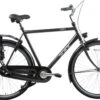 Static Herenfiets Urban 61 Cm Mat Zwart