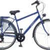 Amigo Moves - Stadsfiets 28 Inch - Herenfiets Met 6 Versnellingen - Matblauw