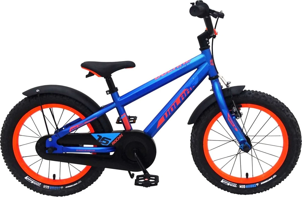 Volare Rocky Kinderfiets - 16 Inch - Blauw - 95% Afgemonteerd 5 Volare Rocky Kinderfiets - 16 Inch - Blauw - 95% Afgemonteerd - Afbeelding 5