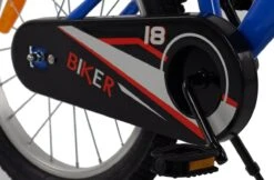 2Cycle Biker Kinderfiets - 18 Inch - Blauw - Jongensfiets -Fiets Verkoop Winkel 1200x789