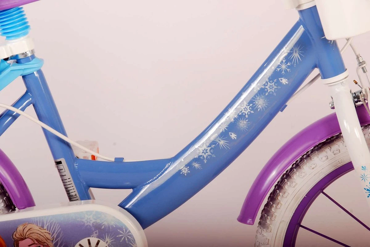 Disney Frozen 2 Kinderfiets - Meisjes - 16 Inch - Blauw - Twee Handremmen 4 Disney Frozen 2 Kinderfiets - Meisjes - 16 Inch - Blauw - Twee Handremmen - Afbeelding 4