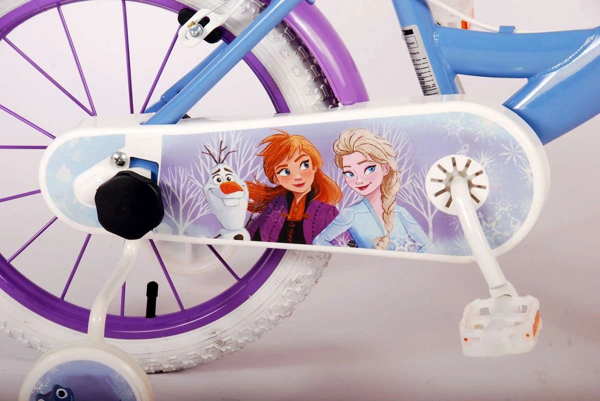 Disney Frozen 2 Kinderfiets - Meisjes - 16 Inch - Blauw - Twee Handremmen 16 Disney Frozen 2 Kinderfiets - Meisjes - 16 Inch - Blauw - Twee Handremmen - Afbeelding 16