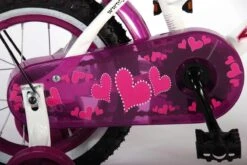 Volare Heart Cruiser Kinderfiets - Meisjes - 12 Inch - Wit Paars -Fiets Verkoop Winkel 1200x802 2