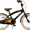SJOEF Cruise Jongensfiets 18 Inch - Zwart