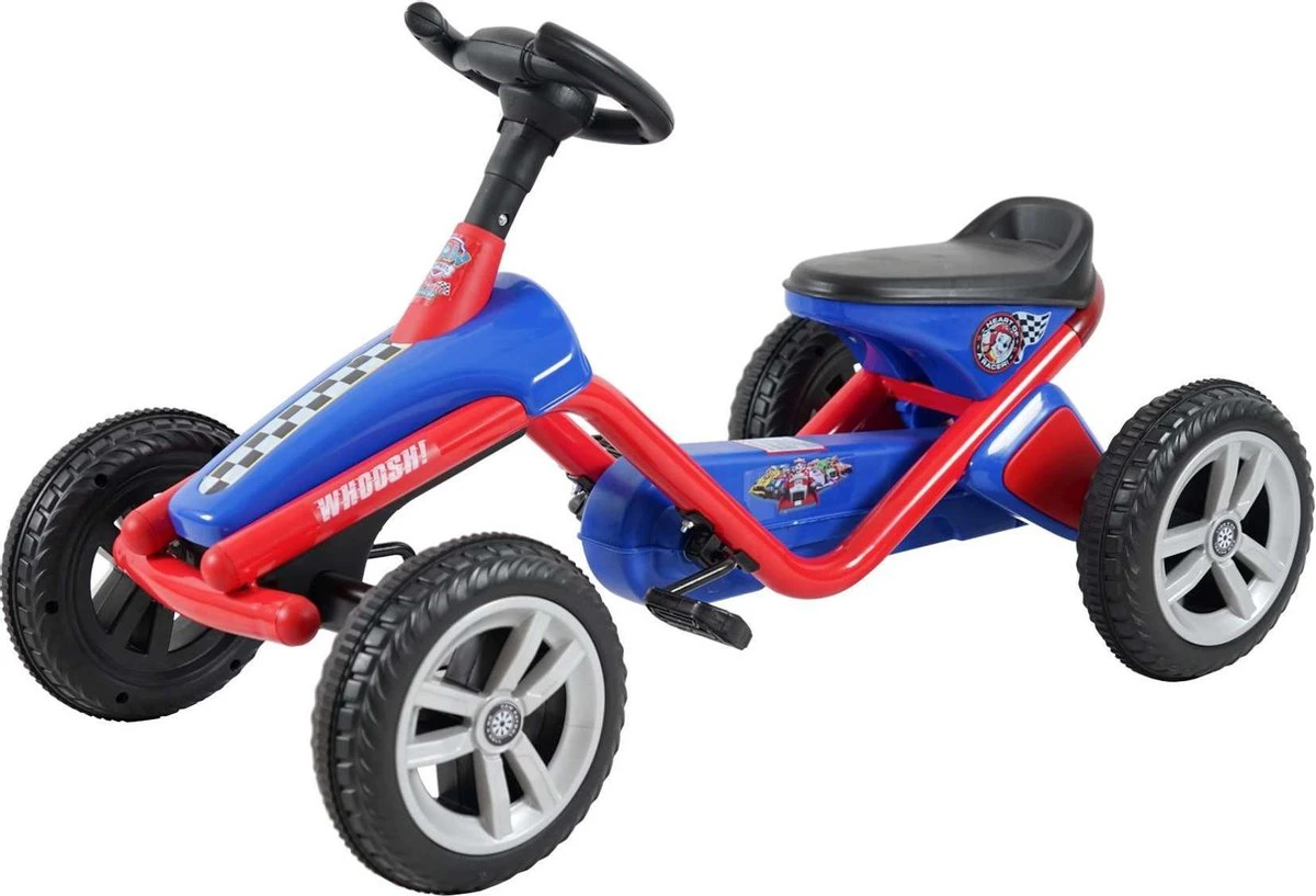 Paw Patrol Go Kart - Mini - Rood Blauw 5 Paw Patrol Go Kart - Mini - Rood Blauw - Afbeelding 5