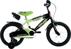 Volare Sportivo Kinderfiets - Jongens - 16 Inch - Neon Groen Zwart - 95% Afgemonteerd -Fiets Verkoop Winkel 1200x824 1
