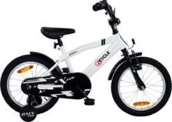 2Cycle BMX-Fun Kinderfiets - 16 Inch - Wit - Jongensfiets -Fiets Verkoop Winkel 1200x855 1