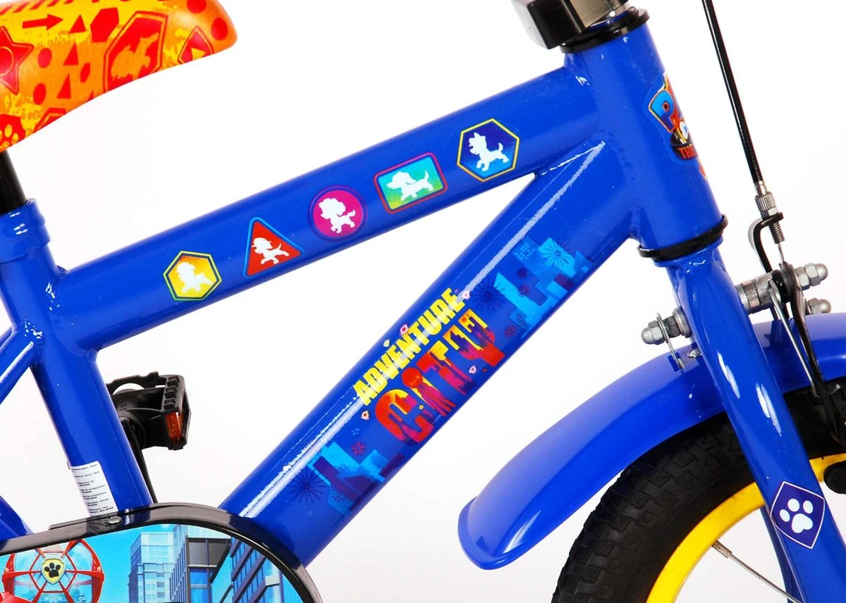Volare PAW Patrol Kinderfiets - Jongens - 12 Inch - Blauw 9 Volare PAW Patrol Kinderfiets - Jongens - 12 Inch - Blauw - Afbeelding 9