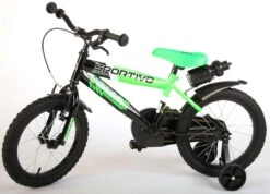 Volare Sportivo Kinderfiets - Jongens - 16 Inch - Neon Groen Zwart - 95% Afgemonteerd -Fiets Verkoop Winkel 1200x864