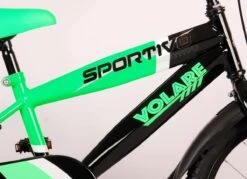 Volare Sportivo Kinderfiets - Jongens - 18 Inch - Neon Groen Zwart - 95% Afgemonteerd -Fiets Verkoop Winkel 1200x872
