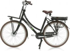 Vogue Elite - Fiets (elektrisch) - Vrouwen - Matzwart - 50 -Fiets Verkoop Winkel 1200x877