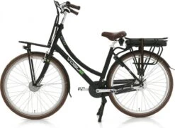 Vogue Elite - Fiets (elektrisch) - Vrouwen - Matzwart - 50 -Fiets Verkoop Winkel 1200x881