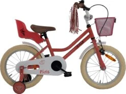 2Cycle Paris Meisjesfiets - 16 Inch - Roze-Wit - Met Poppenzitje - Meisjesfiets -Fiets Verkoop Winkel 1200x905 2