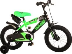 Volare Sportivo Kinderfiets - Jongens - 18 Inch - Neon Groen Zwart - 95% Afgemonteerd -Fiets Verkoop Winkel 1200x906 1